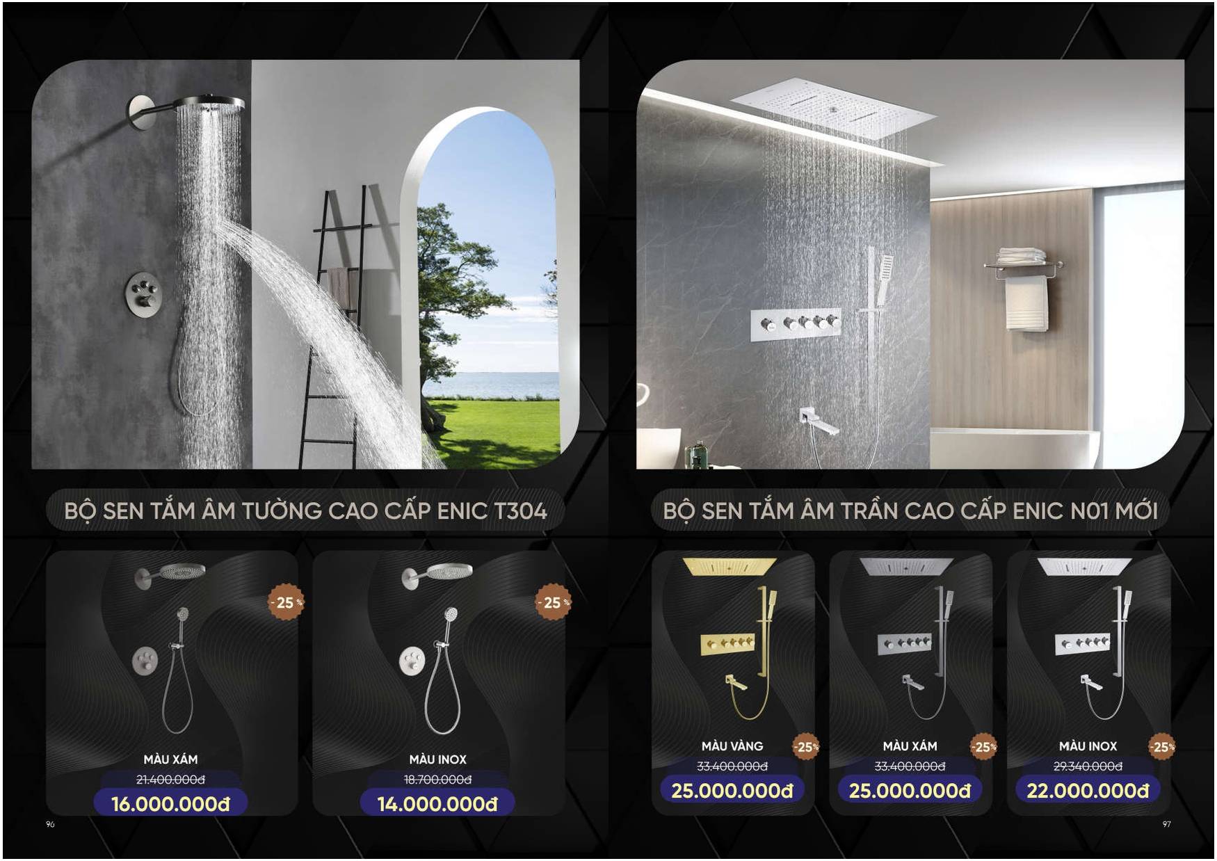 Bảng giá và Catalogue Thiết bị vệ sinh thông minh ENIC /Page 48
